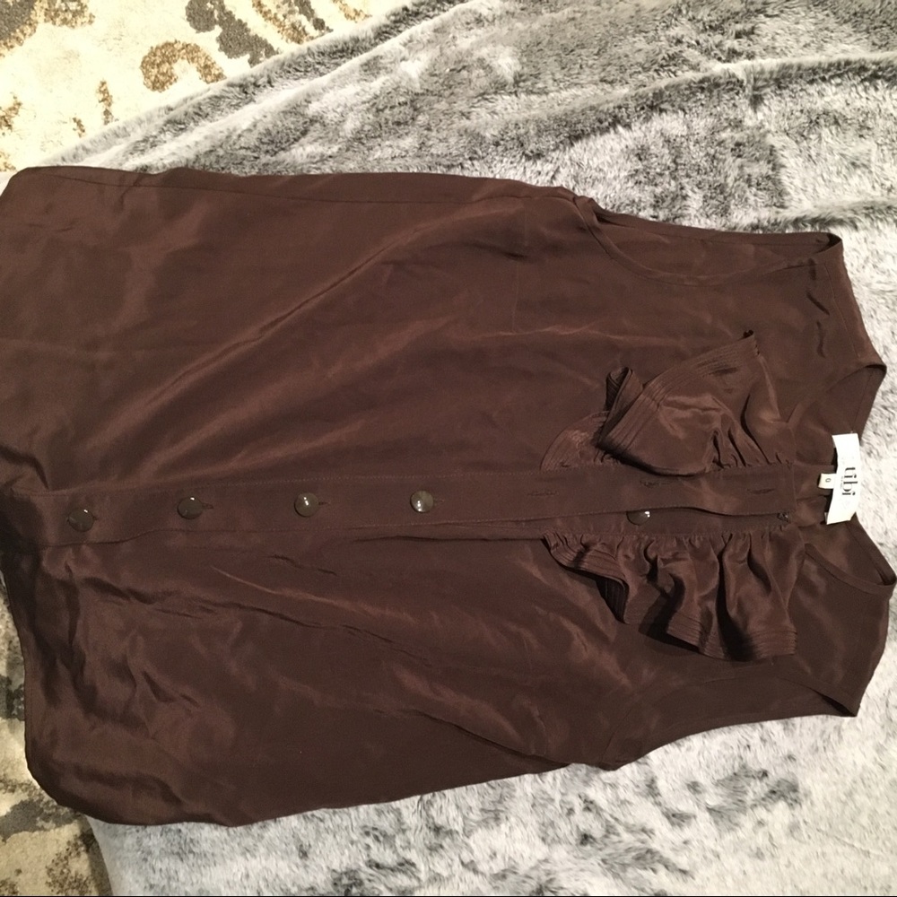 Simply Stunning TIBI Brown Blouse 🤎